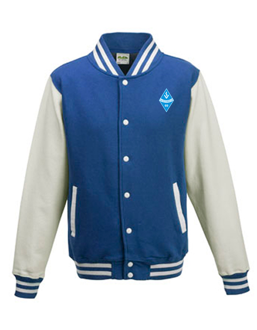 SV Ochtersum Fan - Collegejacke Herren blaumit logo