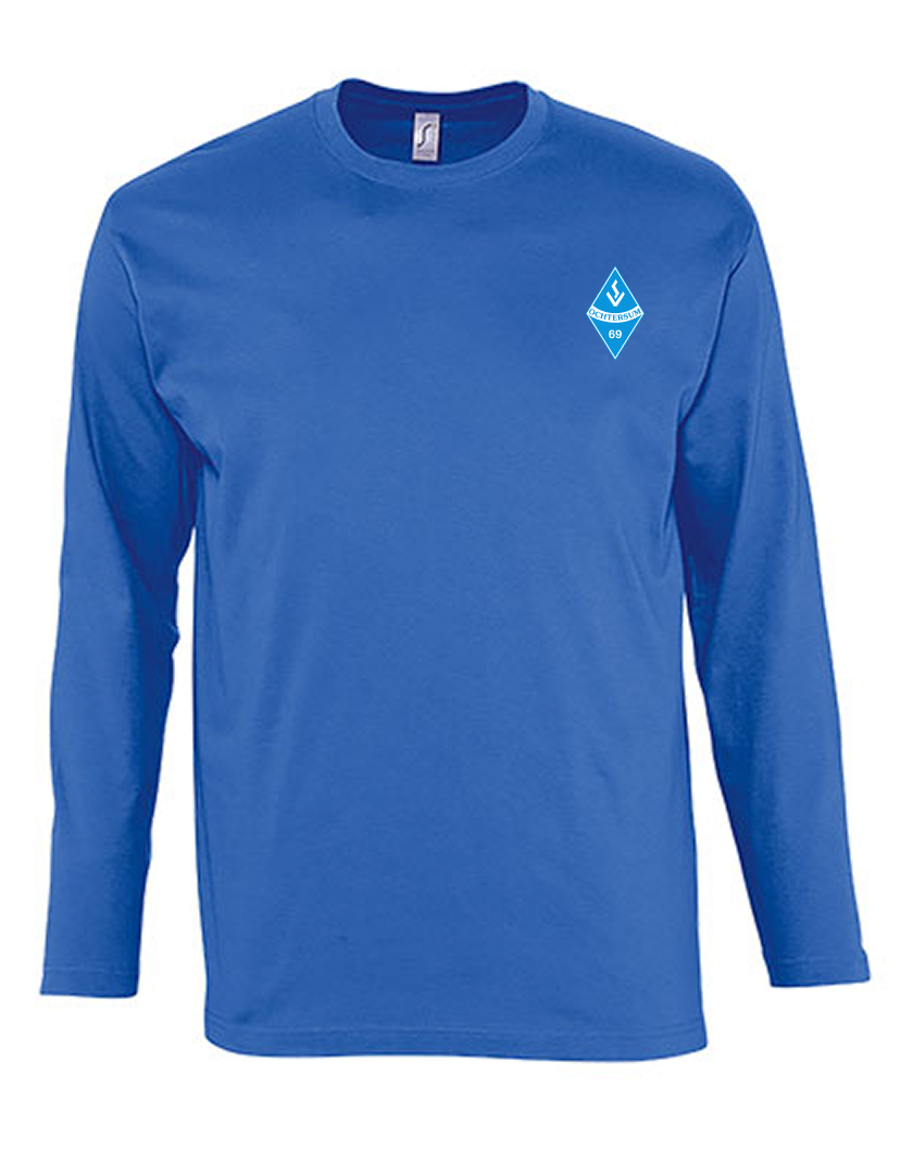 SV Ochtersum Fan - Longsleeve Herren blaumit logo