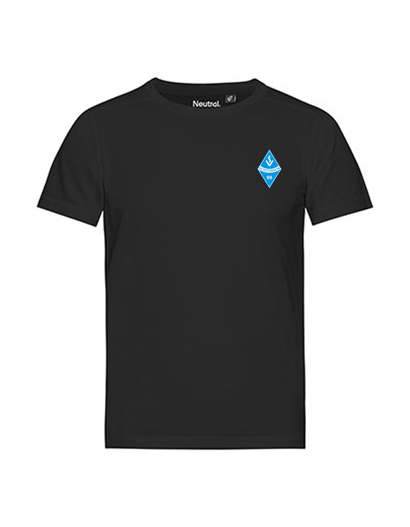 SV Ochtersum Fan - Polyestershirt Fairtrade Kinder schwarz