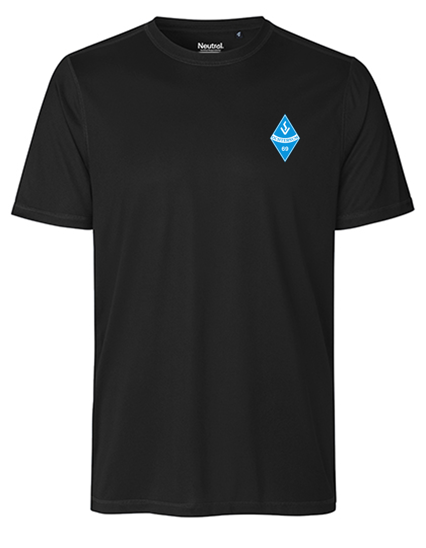 SV Ochtersum Fan - Polyestershirt Fairtrade Herren schwarz