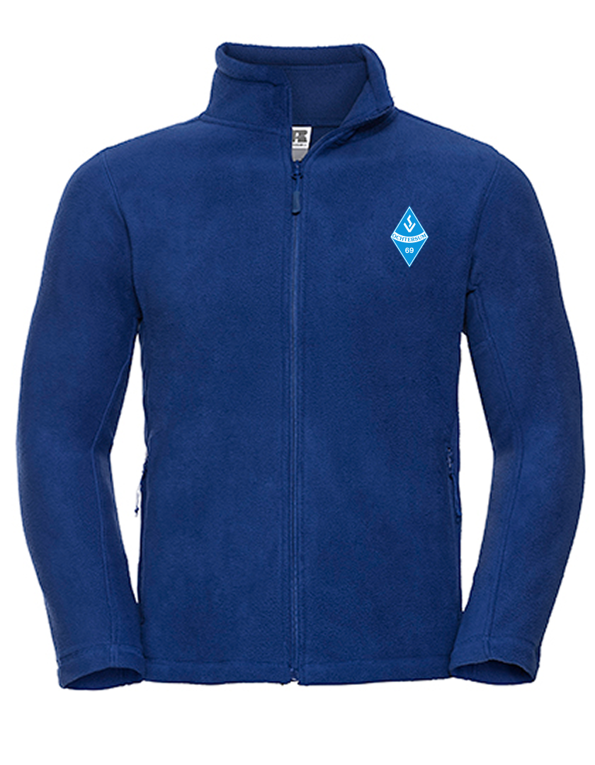 SV Ochtersum Fan - Fleecejacke Herren blaumit logo