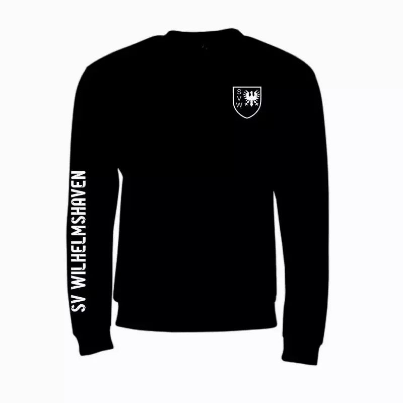 SV Wilhelmshaven Fan Sweatshirt Unisex Schwarz
