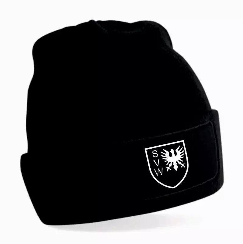 SV Wilhelmshaven Fan Strickmütze Schwarz