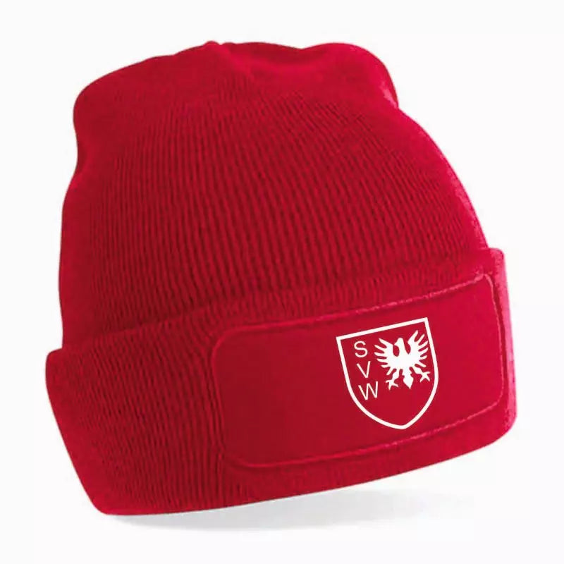 SV Wilhelmshaven Fan Strickmütze Rot
