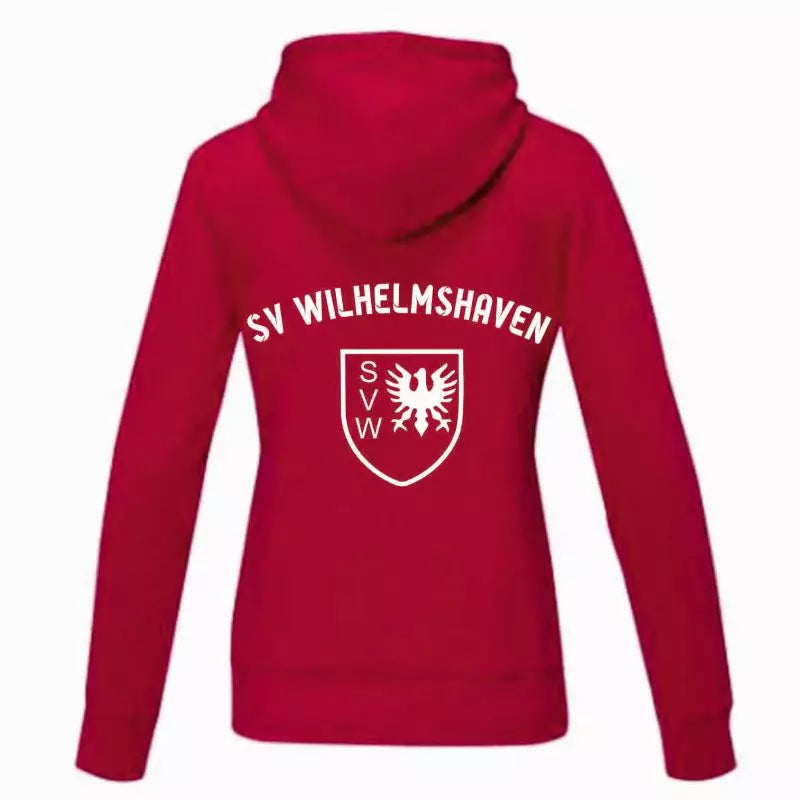 SV Wilhelmshaven Fan Hoodie Damen Rot