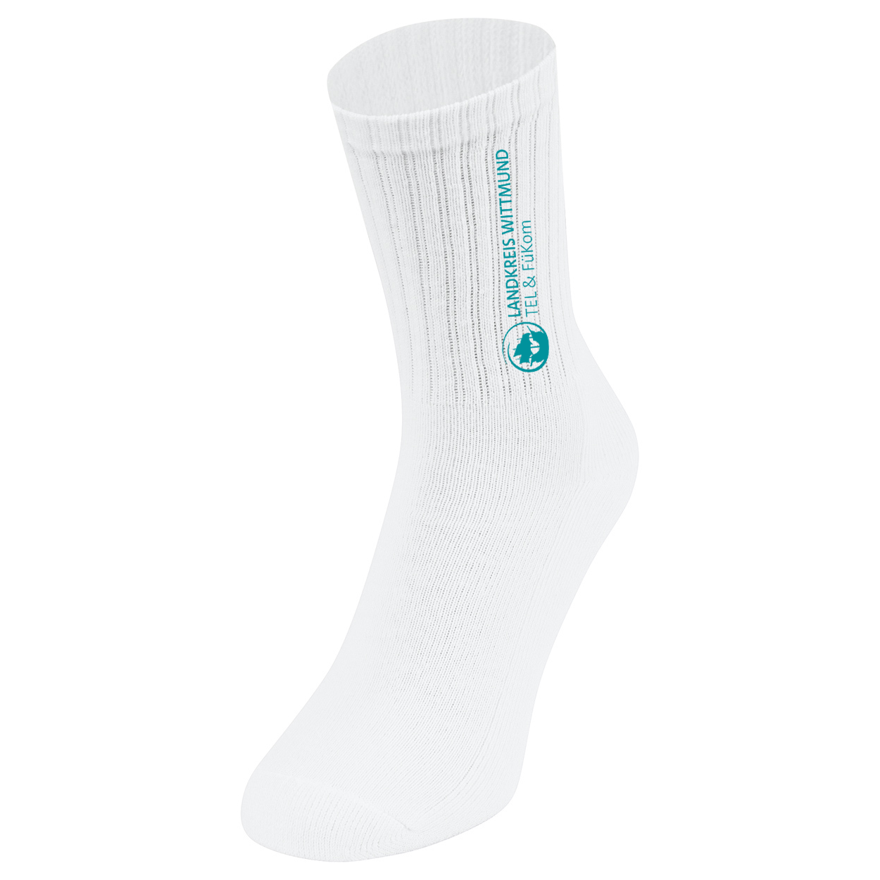 TEL Fükom Wittmund Sportsocken lang 3er Pack Herren Weiß