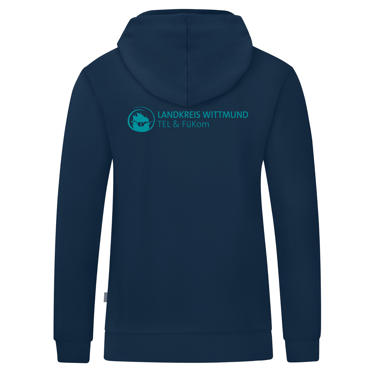 TEL Fükom Wittmund Kapuzenjacke Organic Herren Blau