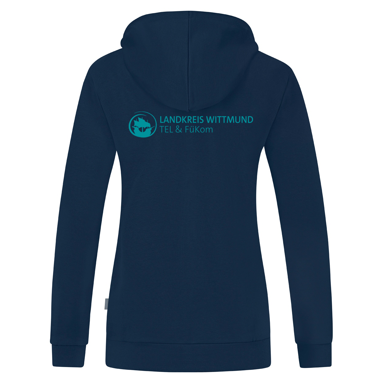 TEL Fükom Wittmund Kapuzenjacke Organic Damen Blau