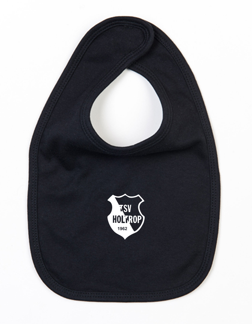 TSV Holtrop Fan - Lätzchen Baby schwarz