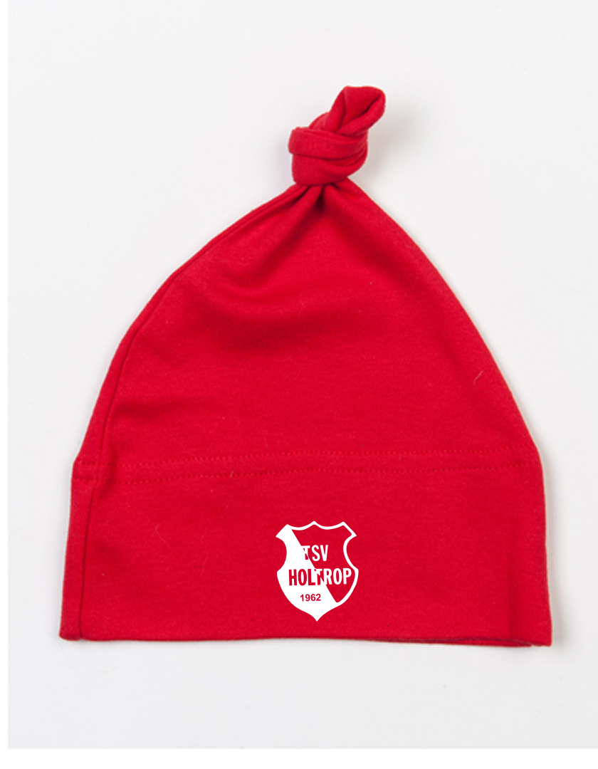 TSV Holtrop Fan - Mütze Baby rot