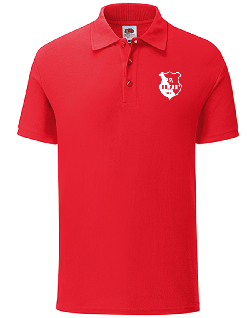 TSV Holtrop Fan - Polyestershirt Herren rot