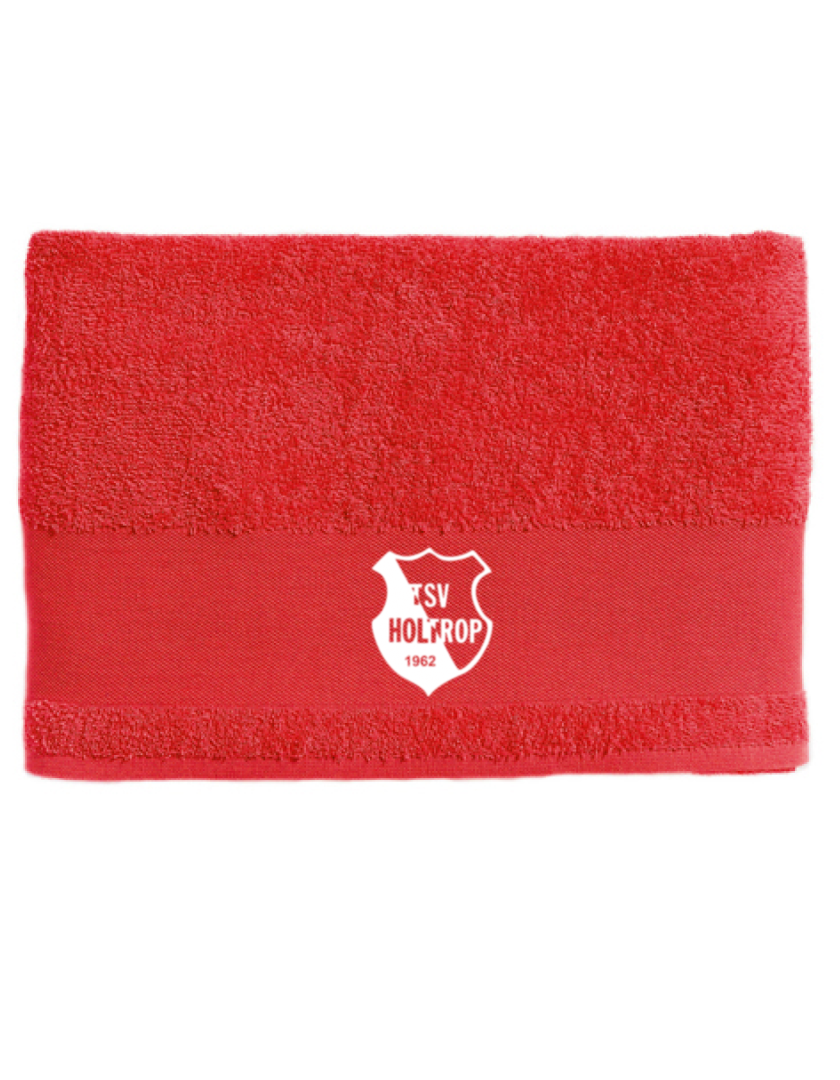 TSV Holtrop Fan - Handtuch 50*100 rot