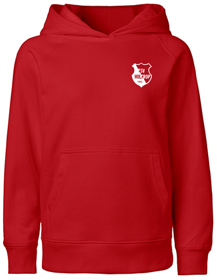 TSV Holtrop Fan - Hoodie Fairtrade Kinder rot