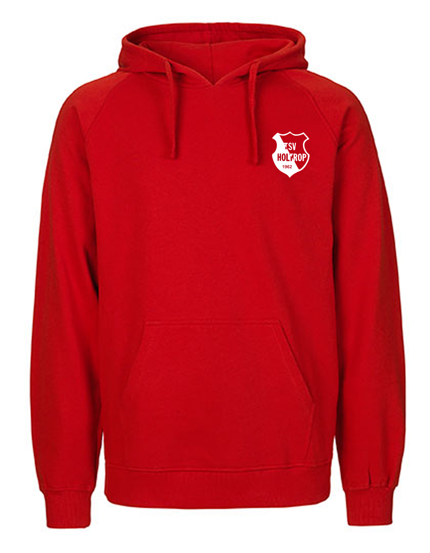 TSV Holtrop Fan - Hoodie Fairtrade Herren rot