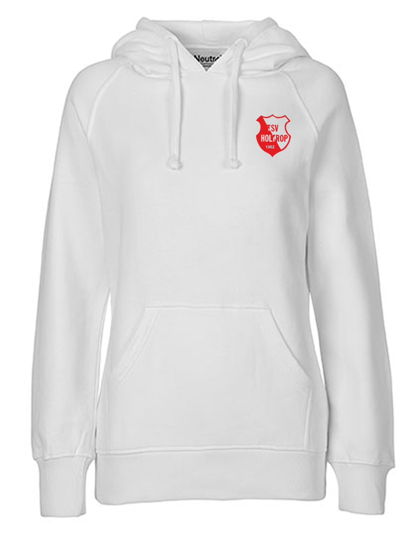 TSV Holtrop Fan - Hoodie Fairtrade Damen weiß