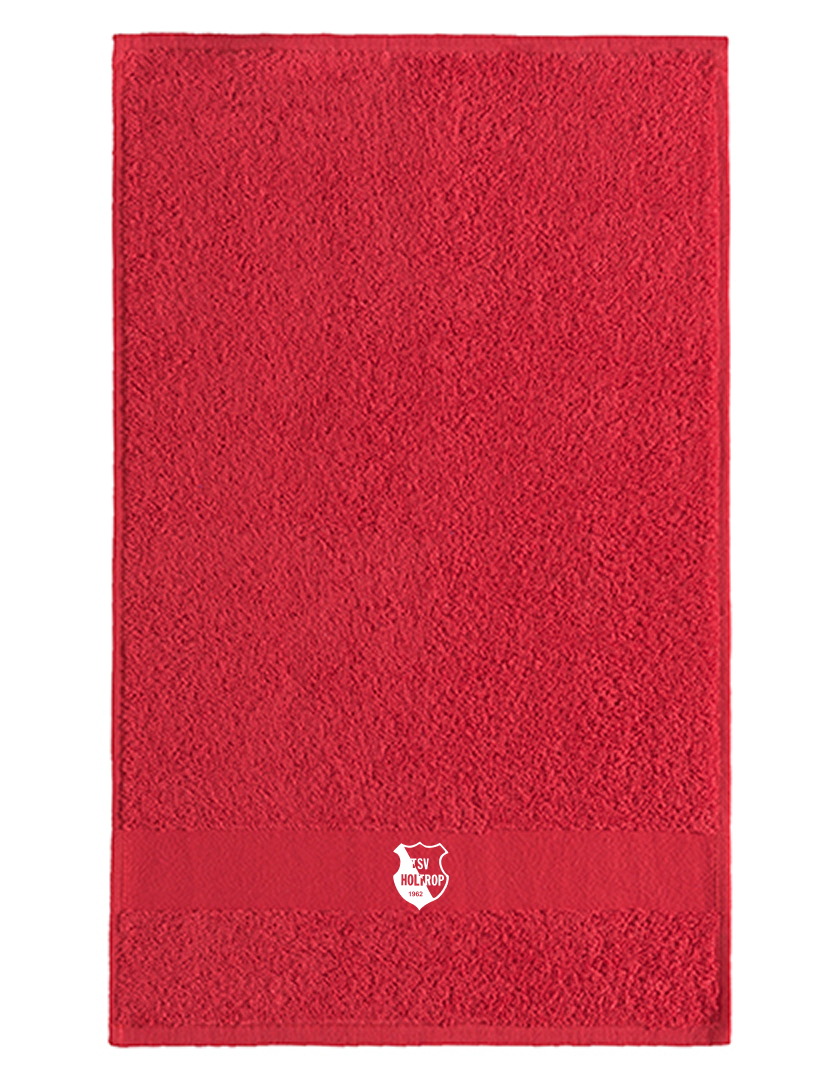 TSV Holtrop Fan - Gästehandtuch 50*30 rot