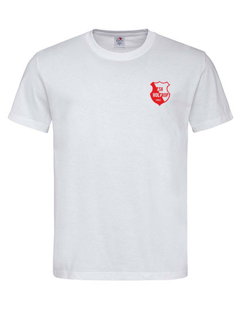 TSV Holtrop Fan - T-Shirt Herren weiß