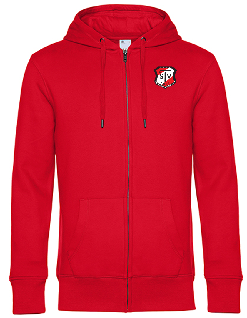 TSV Jahn Carolinensiel Fan - Sweatjacke Herren rot