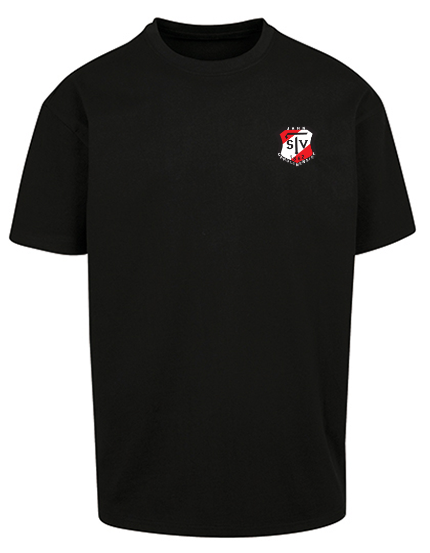 TSV Jahn Carolinensiel Fan - T-Shirt oversize Herren schwarz