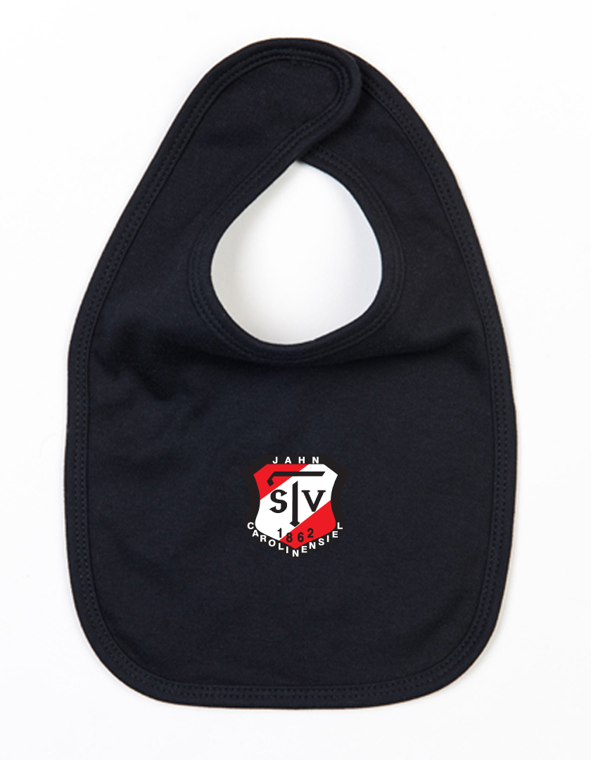 TSV Jahn Carolinensiel Fan - Lätzchen Baby schwarz