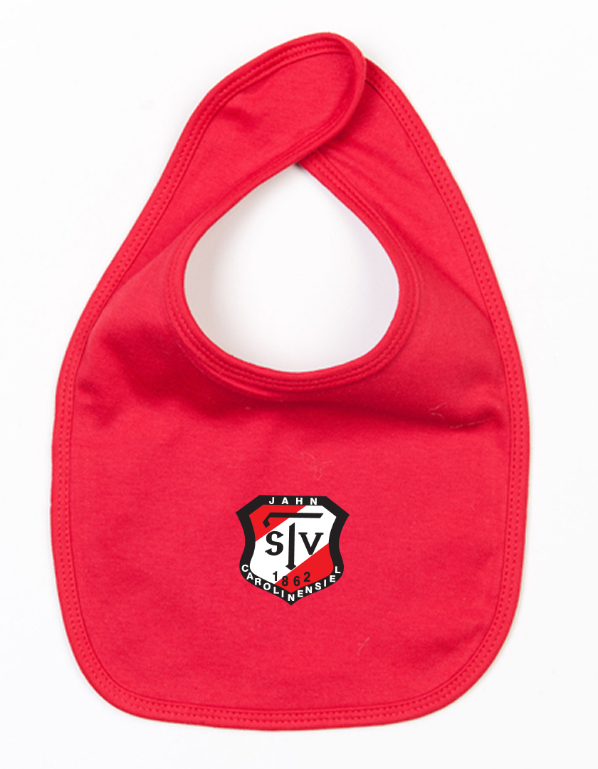 TSV Jahn Carolinensiel Fan - Lätzchen Baby rot