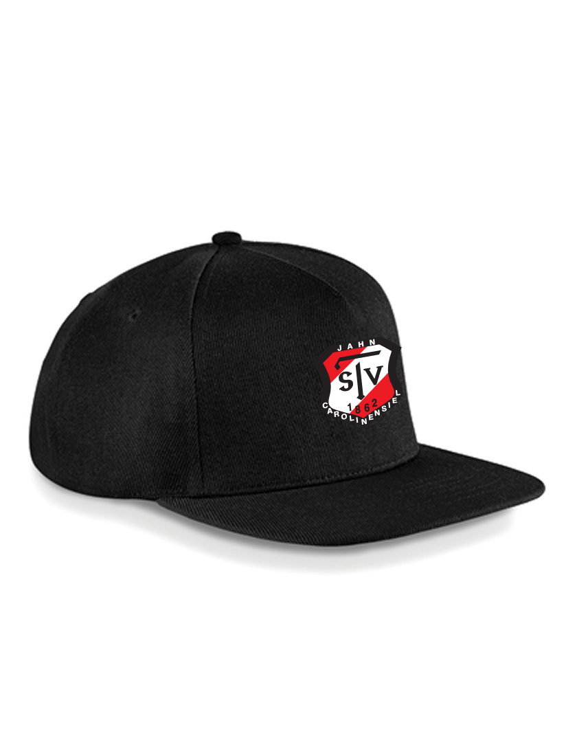 TSV Jahn Carolinensiel Fan - 5-Panel Snapback Flat schwarz