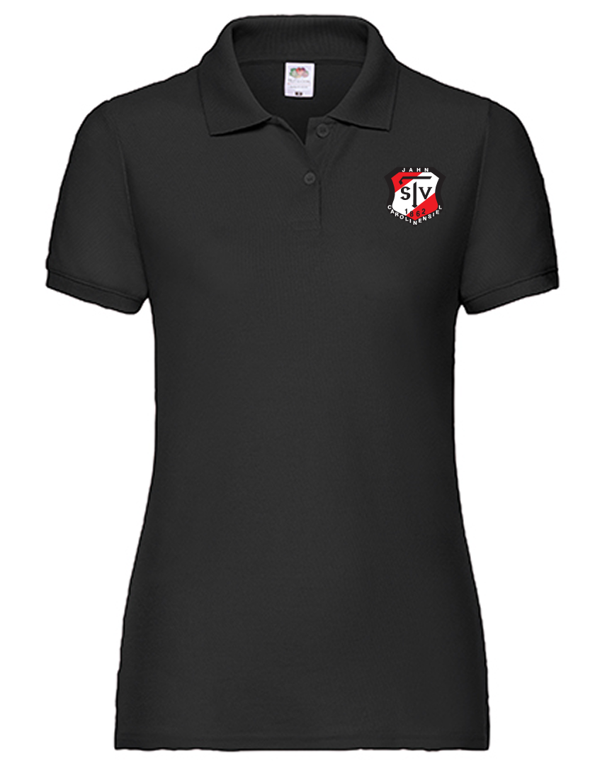 TSV Jahn Carolinensiel Fan - Poloshirt Damen schwarz