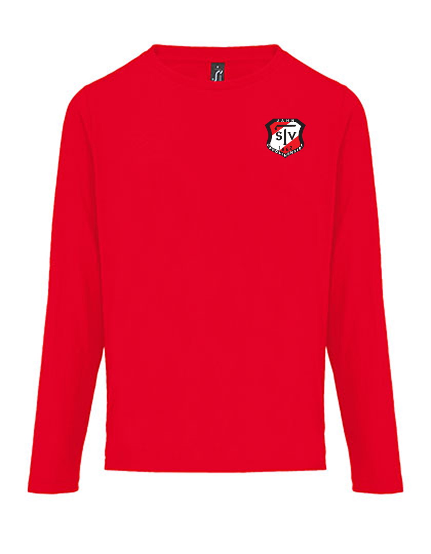 TSV Jahn Carolinensiel Fan - Longsleeve Damen rot