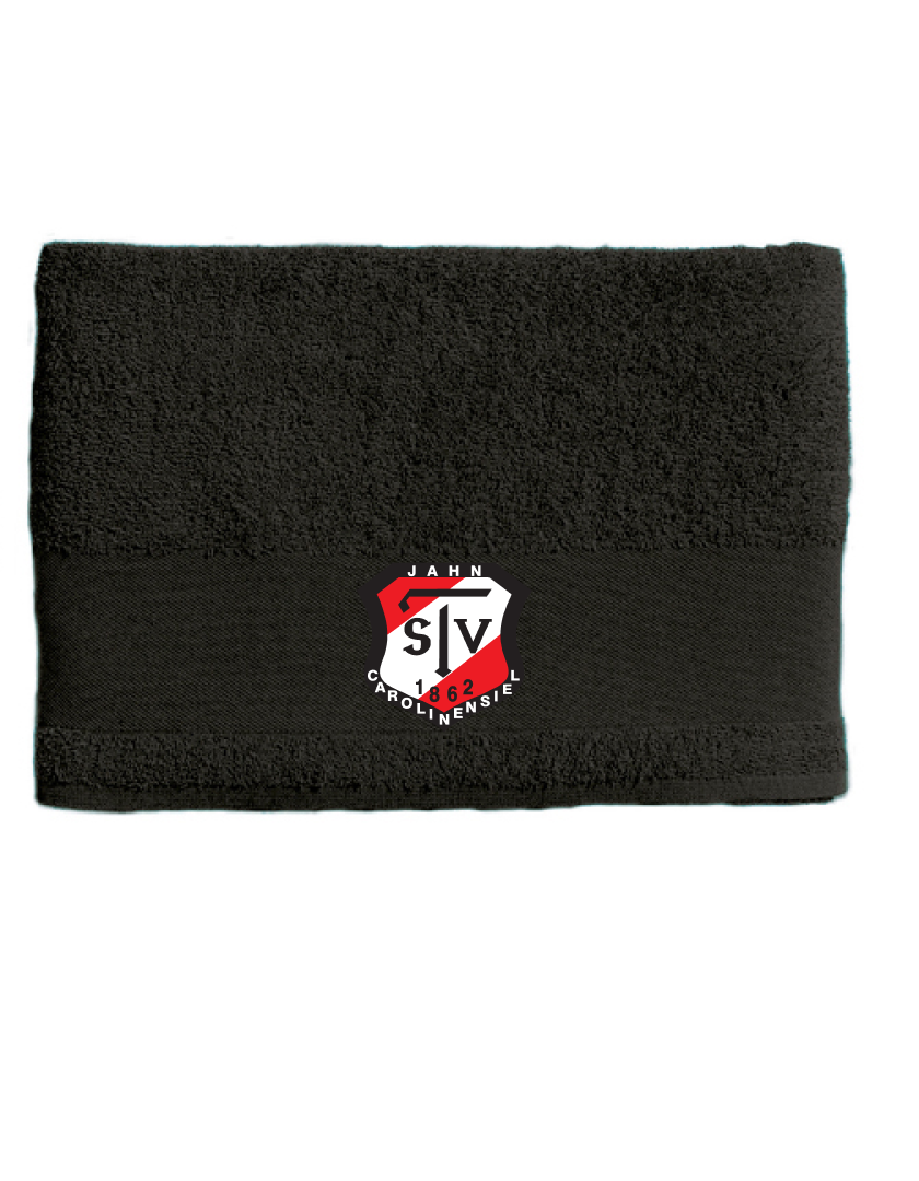 TSV Jahn Carolinensiel Fan - Duschtuch 70*140 schwarz
