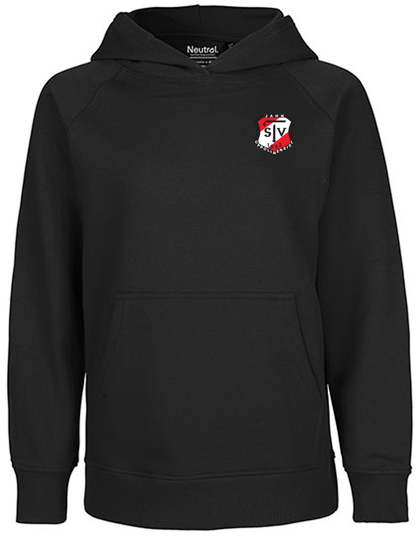 TSV Jahn Carolinensiel Fan - Hoodie Fairtrade Kinder schwarz