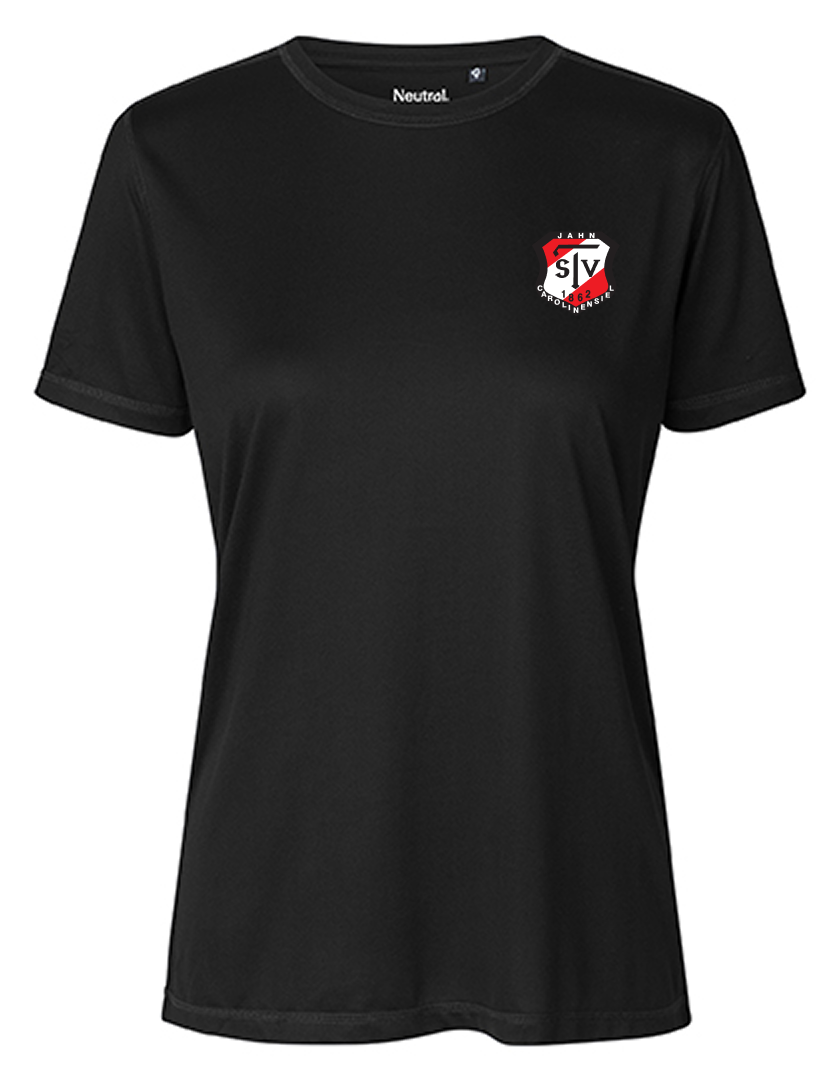 TSV Jahn Carolinensiel Fan - Polyestershirt Fairtrade Damen schwarz