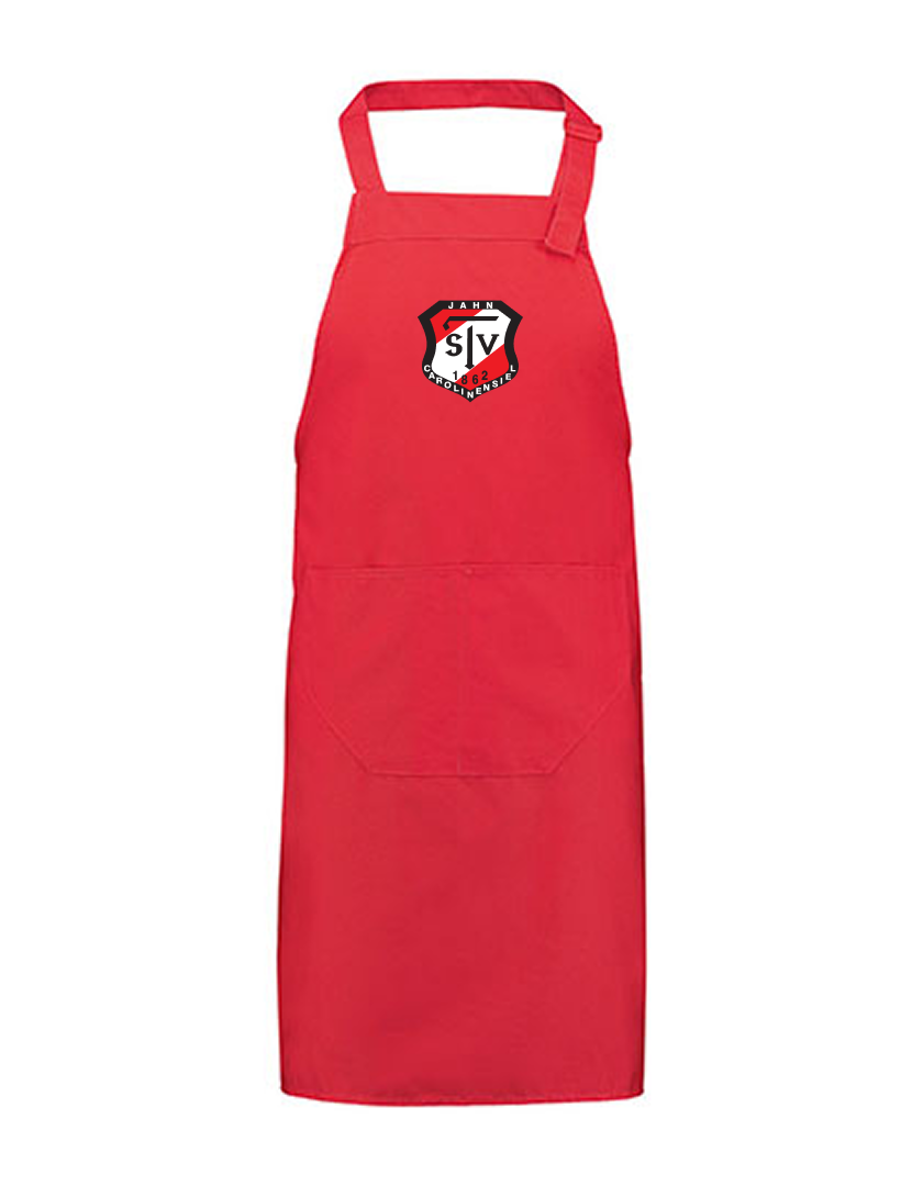 TSV Jahn Carolinensiel Fan - Grillschürze rot