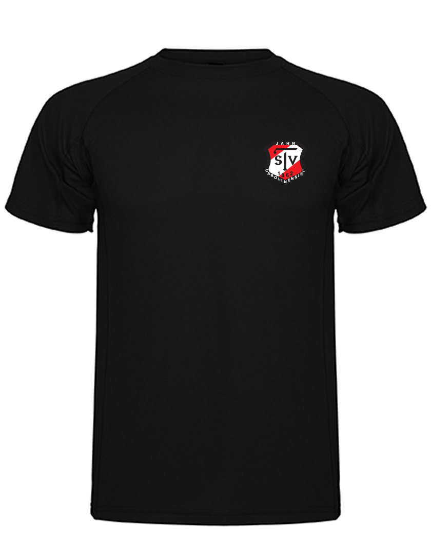 TSV Jahn Carolinensiel Fan - Polyestershirt Kinder schwarz