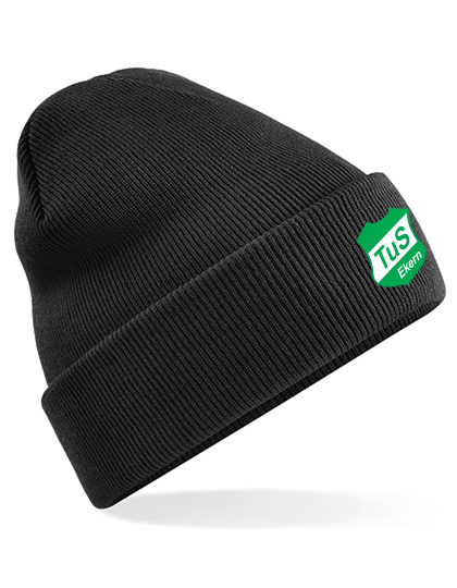 TuS Ekern Fan - Beanie Strick schwarz