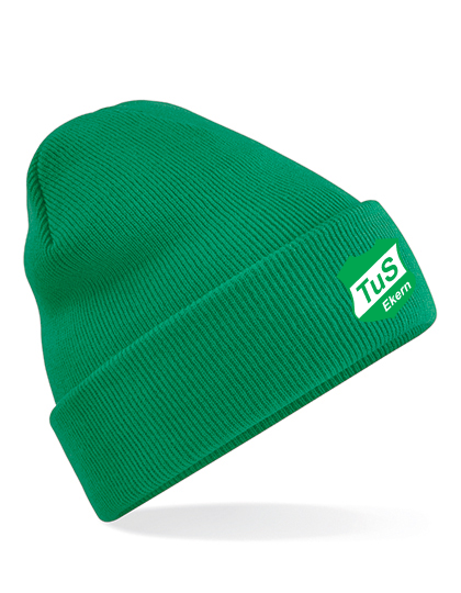 TuS Ekern Fan - Beanie Strick grün