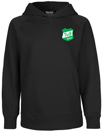 TuS Ekern Fan - Hoodie Fairtrade Kinder schwarz