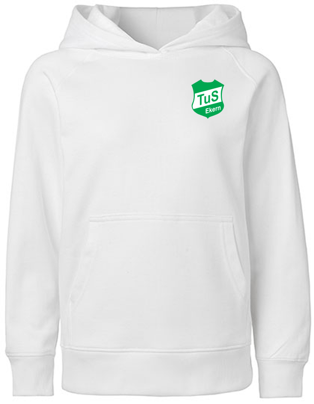 TuS Ekern Fan - Hoodie Fairtrade Kinder weiß