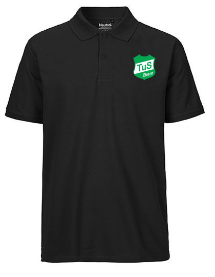 TuS Ekern Fan - Poloshirt Fairtrade Herren schwarz