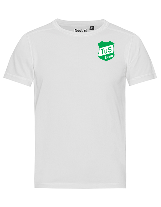 TuS Ekern Fan - Polyestershirt Fairtrade Kinder weiß