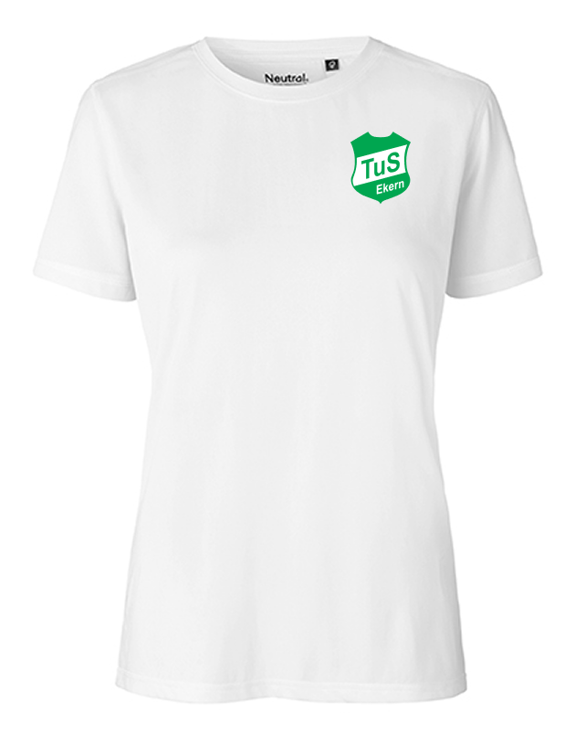 TuS Ekern Fan - Polyestershirt Fairtrade Damen weiß
