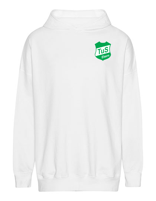 TuS Ekern Fan - Hoodie oversize Herren weiß