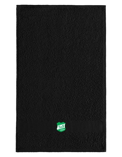 TuS Ekern Fan - Gästehandtuch 50*30 schwarz
