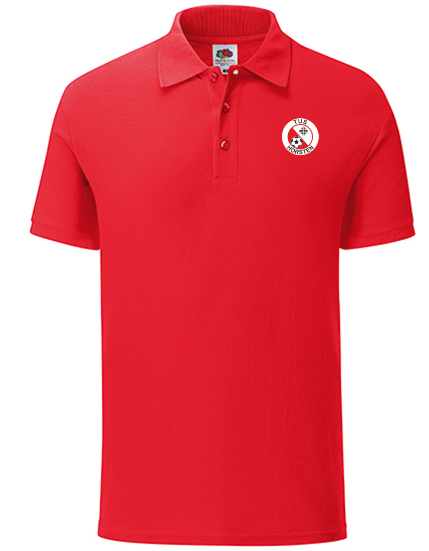 TuS Horsten-Etzel Fan - Poloshirt Herren rot