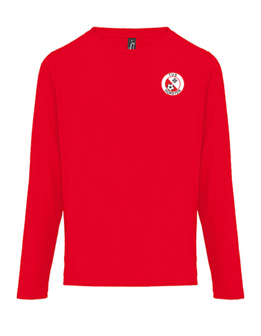 TuS Horsten-Etzel Fan - Longsleeve Damen rot