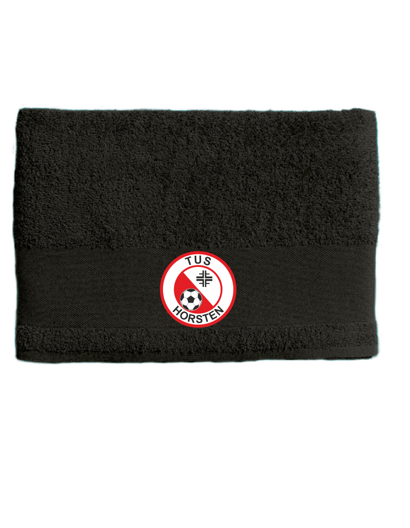 TuS Horsten-Etzel Fan - Duschtuch 70*140 schwarz