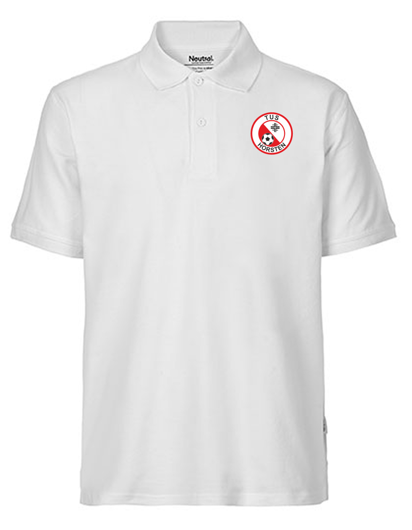 TuS Horsten-Etzel Fan - Poloshirt Fairtrade Herren weiß