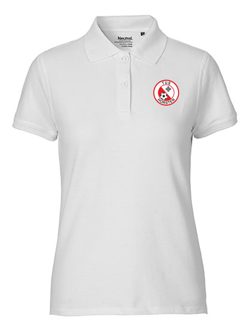TuS Horsten-Etzel Fan - Poloshirt Fairtrade Damen weiß