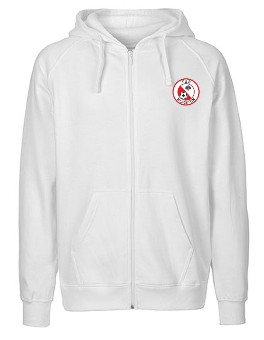 TuS Horsten-Etzel Fan - Sweatjacke Fairtrade Herren weiß