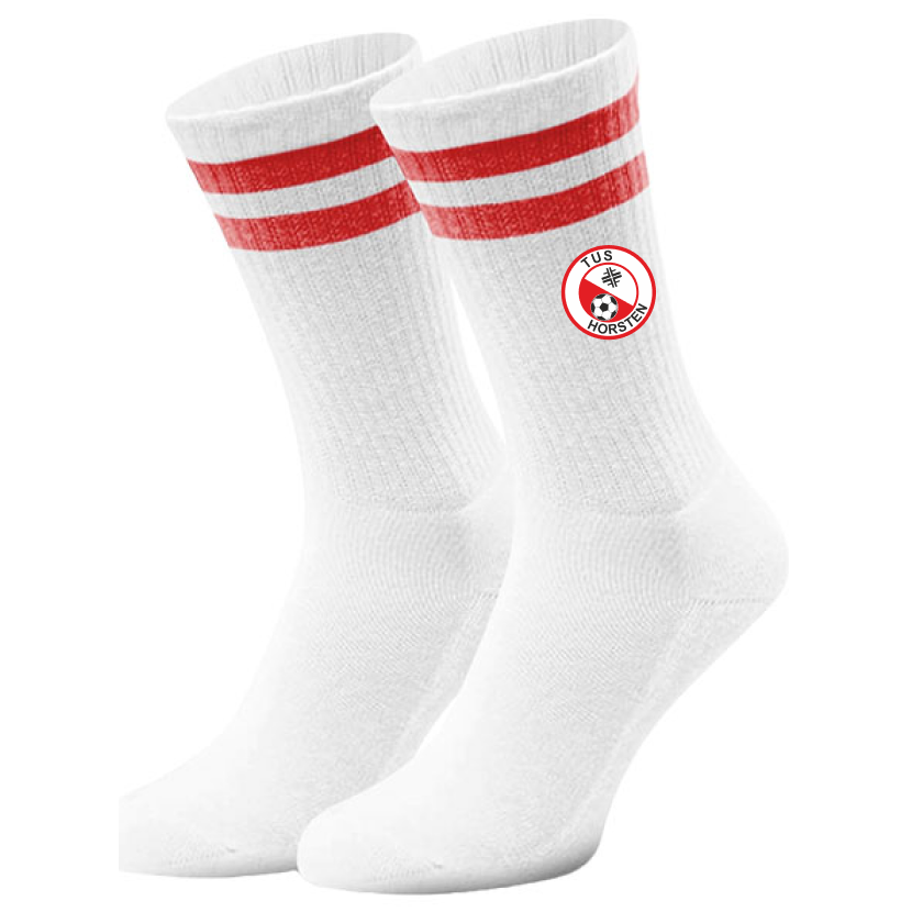 TuS Horsten-Etzel Fan - Sportsocken weiß-rot
