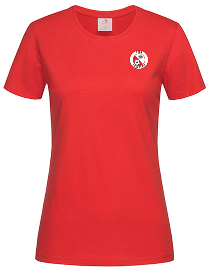 TuS Horsten-Etzel Fan - T-Shirt Damen rot